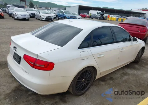 2013 Audi A4 2.0T Premium z USA, uszkodzony, nr VIN WAUEFAFL3DN009826